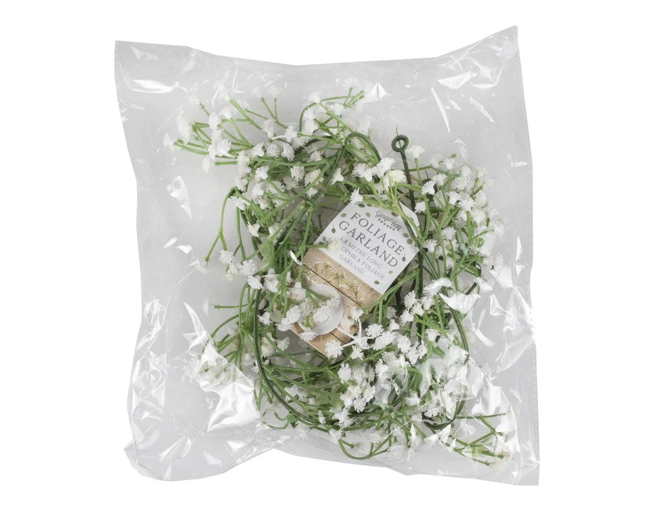 Foliage Garland White Gypsophila 3 Foliage Garland White Gypsophila - Afbeelding 3