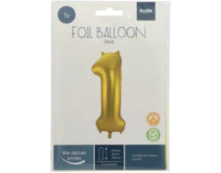 Folie Ballon Cijfer 1 Goud Metallic XL 86cm Leeg 8 Folie Ballon Cijfer 1 Goud Metallic XL 86cm Leeg -Feestspullen Winkel folie ballon cijfer 1 goud metallic xl 86cm leeg 3