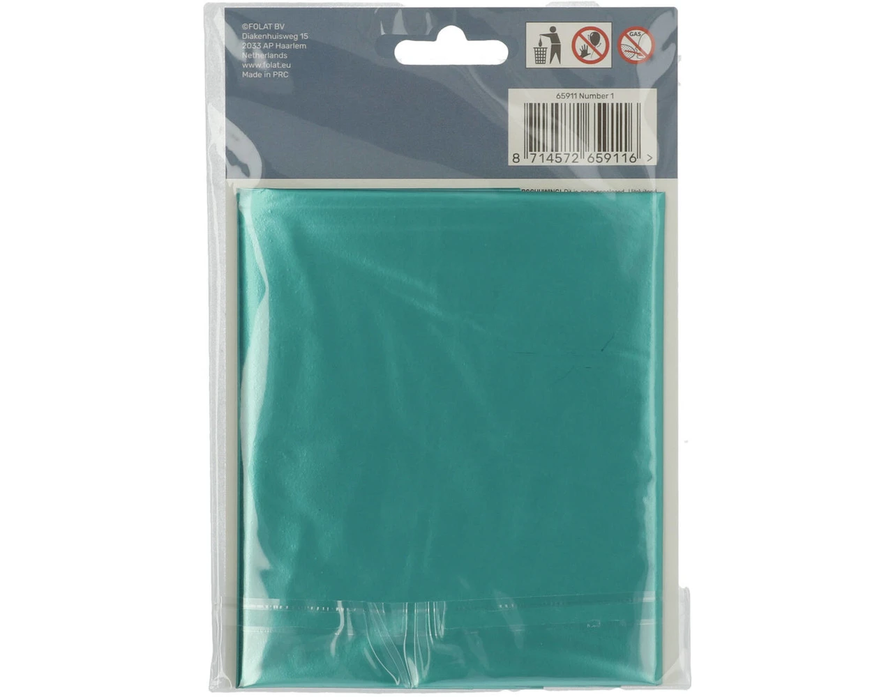 Folie Ballon Cijfer 1 Mat Groen XL 86cm Leeg 4 Folie Ballon Cijfer 1 Mat Groen XL 86cm Leeg - Afbeelding 4