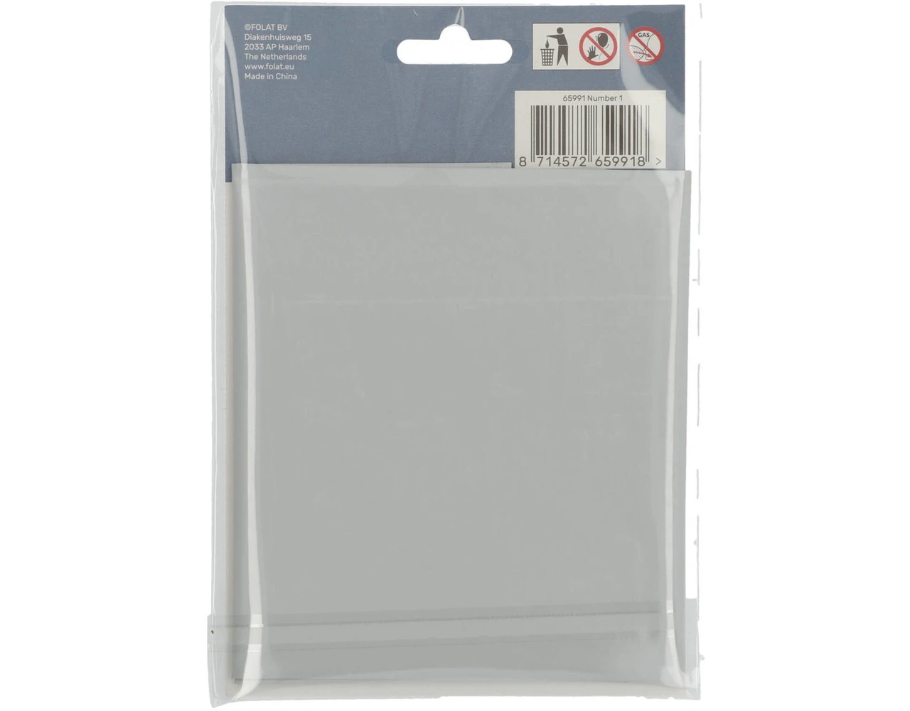 Folie Ballon Cijfer 1 Mat Wit XL 86cm Leeg 3 Folie Ballon Cijfer 1 Mat Wit XL 86cm Leeg - Afbeelding 3