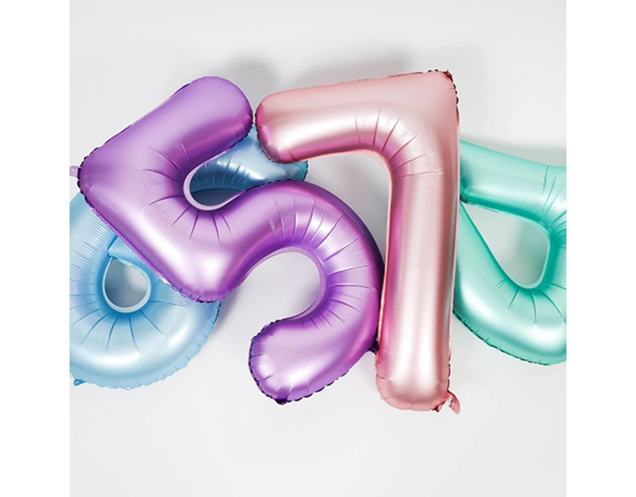 Folie Ballon Cijfer 1 Pastel Roze XL 86cm Leeg 4 Folie Ballon Cijfer 1 Pastel Roze XL 86cm Leeg - Afbeelding 4