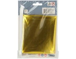 Folie Ballon Cijfer 3 Goud Met Standaard 72cm -Feestspullen Winkel folie ballon cijfer 3 goud met standaard 72cm 2