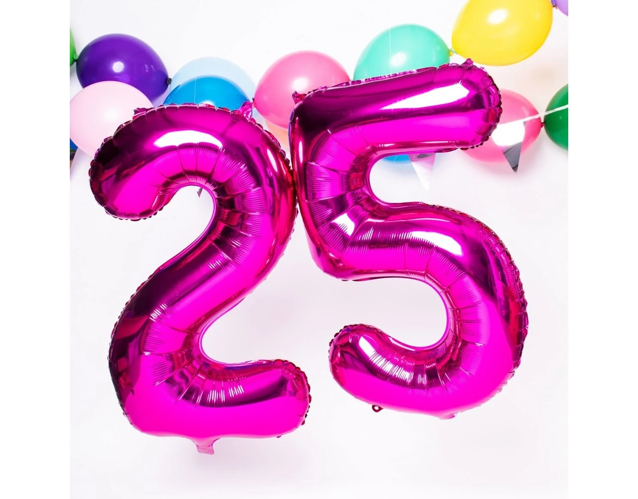 Folie Ballon Cijfer 6 Fuchsia Metallic XL 86cm Leeg 3 Folie Ballon Cijfer 6 Fuchsia Metallic XL 86cm Leeg - Afbeelding 3