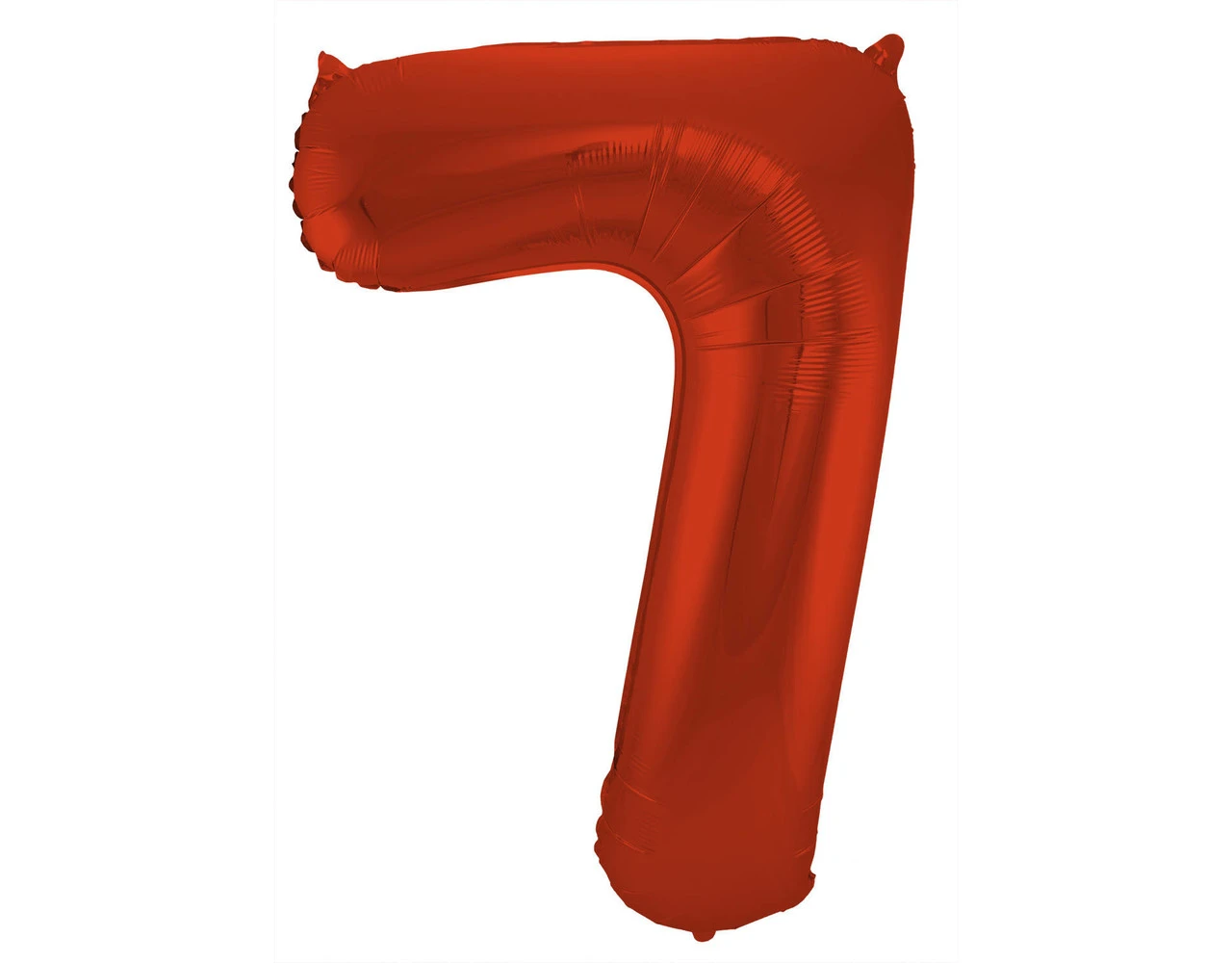 Folie Ballon Cijfer 7 Mat Rood XL 86cm Leeg 1 Folie Ballon Cijfer 7 Mat Rood XL 86cm Leeg