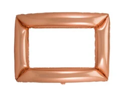 Folie Ballon Fotolijst Rose Goud 85cm -Feestspullen Winkel folie ballon fotolijst rose goud 85cm 2