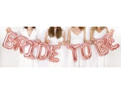 Folie Ballon Letter B Rose Goud Leeg 35cm -Feestspullen Winkel folie ballon letter b rose goud leeg 35cm 2