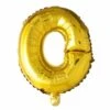 Folie Ballon Letter O Goud XL 102cm Leeg