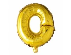 Folie Ballon Letter O Goud XL 102cm Leeg
