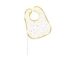 Foto Props Baby Shower Goud 10st -Feestspullen Winkel foto props baby shower goud 10st 6