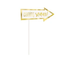 Foto Props Baby Shower Goud 10st -Feestspullen Winkel foto props baby shower goud 10st 8