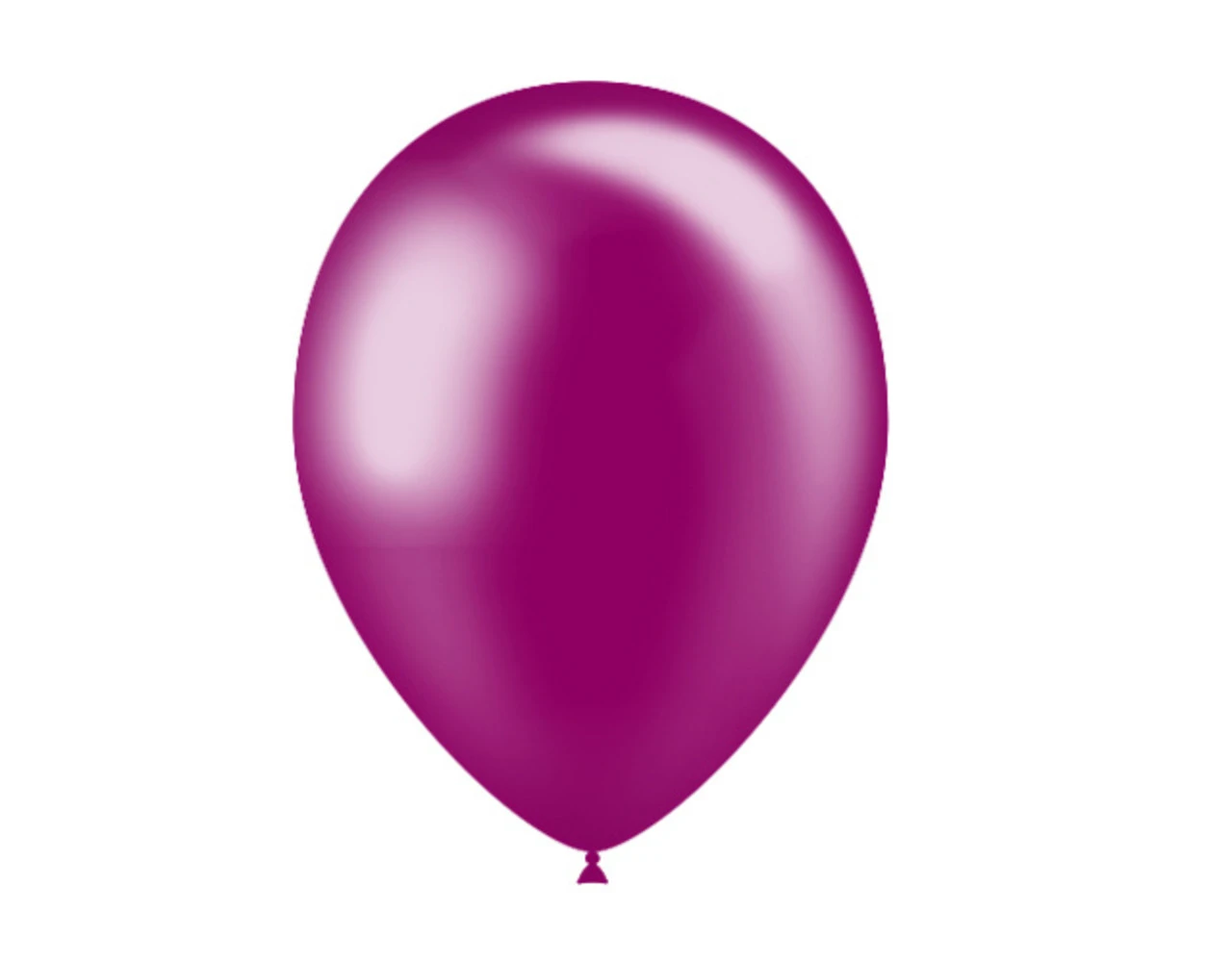 Fuchsia Ballonnen Metallic 25cm 10st 1 Fuchsia Ballonnen Metallic 25cm 10st