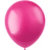 Fuchsia Ballonnen Metallic Fuchsia Pink 33cm 50st