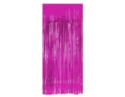 Fuchsia Deurgordijn Folie 2m