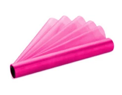 Fuchsia Organza Stof 16cm 9m -Feestspullen Winkel fuchsia organza stof 16cm 9m 2