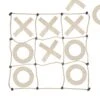 Game Large Wood & Rope Outdoor 'O & X' Game
