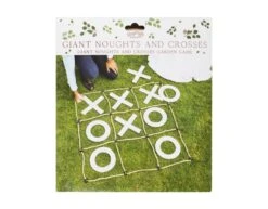Game Large Wood & Rope Outdoor 'O & X' Game -Feestspullen Winkel game large wood rope outdoor o x game 2