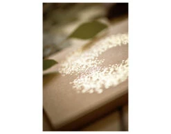 Gastenboek Hart Bruin 20,5cm -Feestspullen Winkel gastenboek hart bruin 205cm 4