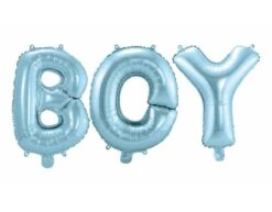Geboorte Ballonnen Letter Set Boy 36cm