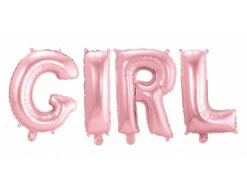 Geboorte Ballonnen Letter Set Girl 36cm