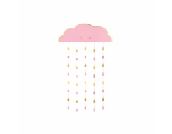 Geboorte Deurgordijn Wolk Meisje 1,9m