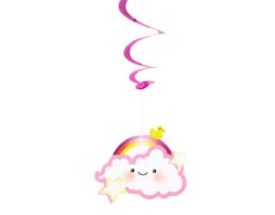 Geboorte Hangdecoratie Meisje Baby Girl 60cm 3st -Feestspullen Winkel geboorte hangdecoratie meisje baby girl 60cm 3st 3