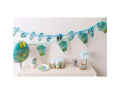 Geboorte Helium Ballon Hello Boy! Leeg 45cm -Feestspullen Winkel geboorte helium ballon hello boy leeg 45cm 2