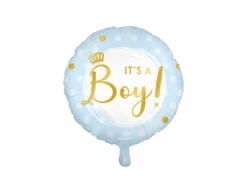 Geboorte Helium Ballon It'S A Boy Leeg 45cm