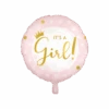 Geboorte Helium Ballon It'S A Girl Leeg 45cm