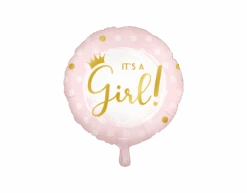 Geboorte Helium Ballon It'S A Girl Leeg 45cm