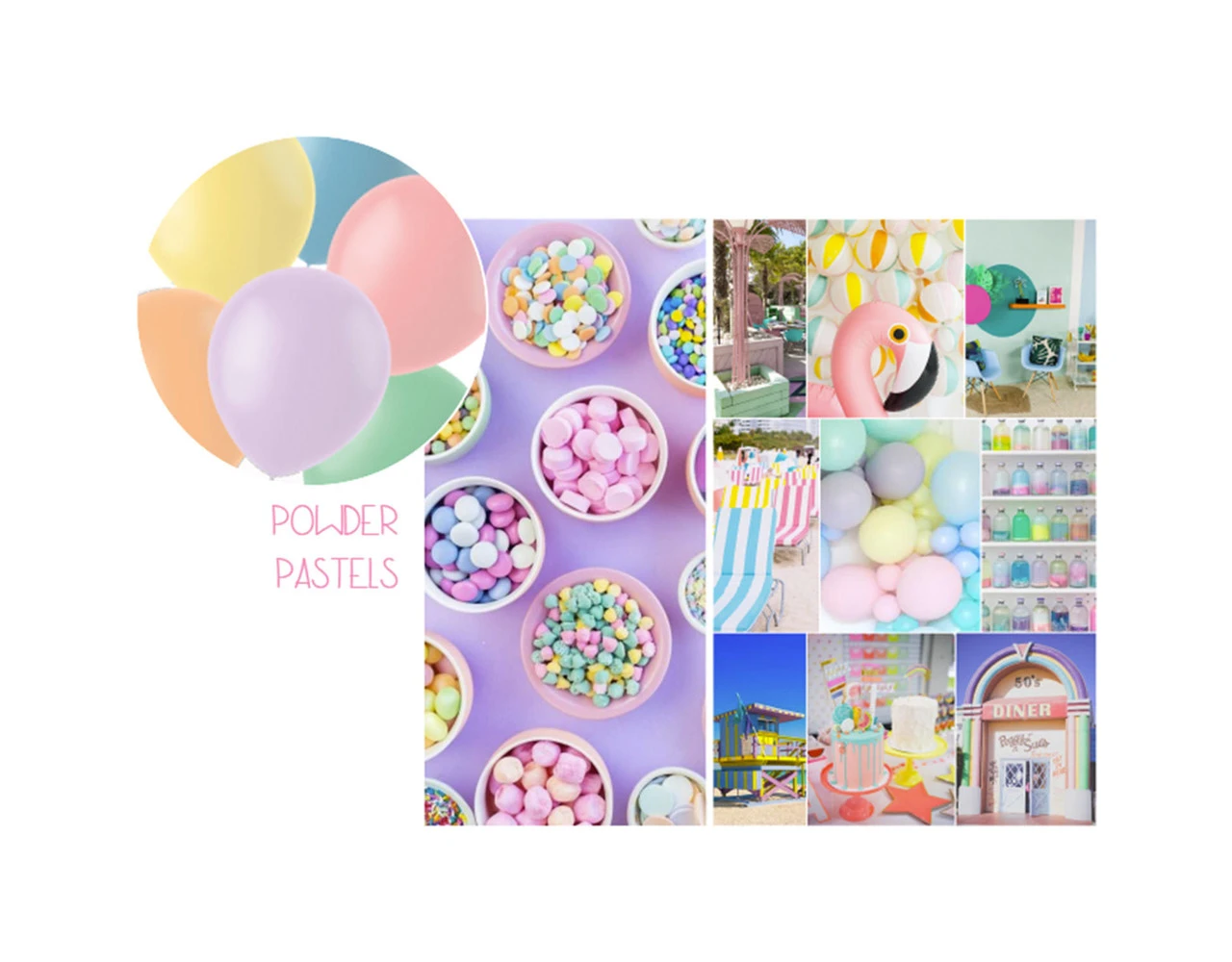 Gekleurde Ballonnen Pastel 13cm 50st 2 Gekleurde Ballonnen Pastel 13cm 50st - Afbeelding 2