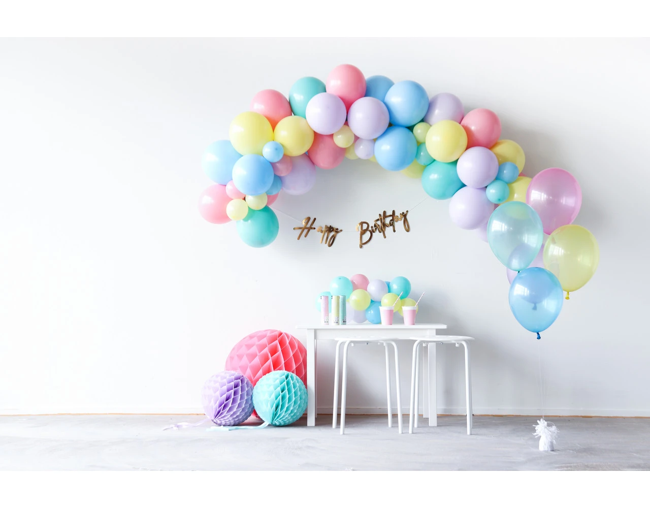 Gekleurde Ballonnen Pastel 13cm 50st 3 Gekleurde Ballonnen Pastel 13cm 50st - Afbeelding 3