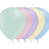 Gekleurde Ballonnen Pastel 30cm 50st