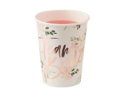 Gekleurde Bekers Team Bride 266ml 8st