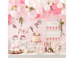 Gekleurde Bekers Team Bride 266ml 8st -Feestspullen Winkel gekleurde bekers team bride 266ml 8st 3