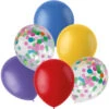 Gekleurde Confetti Ballonnen 30cm 12st
