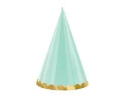 Gekleurde Feesthoedjes Pastel 16cm 6st -Feestspullen Winkel gekleurde feesthoedjes pastel 16cm 6st 3