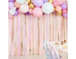Gekleurde Hangdecoratie Slinger Met Ballonnen 3m -Feestspullen Winkel gekleurde hangdecoratie slinger met ballonnen 3m 2