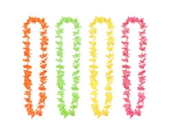 Gekleurde Hawaii Krans 25st