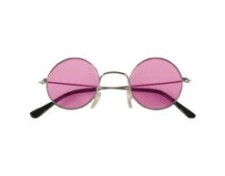 Gekleurde Hippie Bril 3st -Feestspullen Winkel gekleurde hippie bril 3st 2