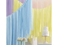 Gekleurde Wanddecoratie Slingers Pastel -Feestspullen Winkel gekleurde wanddecoratie slingers pastel 2