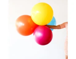 Gele Ballon Metallic Zesty Yellow 80cm -Feestspullen Winkel gele ballon metallic zesty yellow 80cm 3