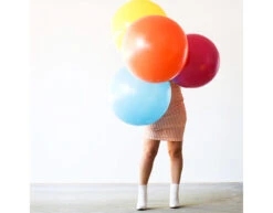 Gele Ballon Metallic Zesty Yellow 80cm -Feestspullen Winkel gele ballon metallic zesty yellow 80cm 4