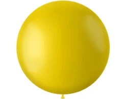 Gele Ballon Tuscan Yellow 80cm