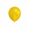 Gele Ballonnen Metallic 13cm 100st