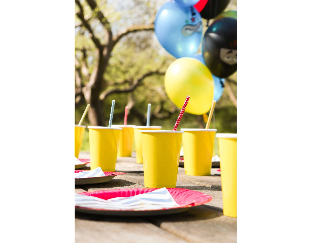 Gele Bekers Karton 350ml 8st 2 Gele Bekers Karton 350ml 8st - Afbeelding 2