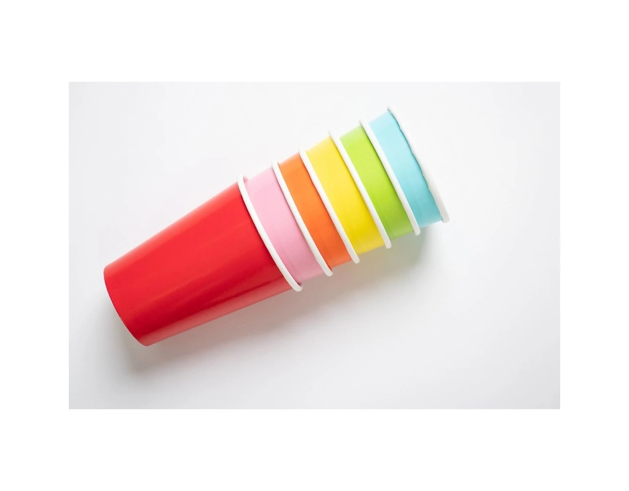 Gele Bekers Karton 350ml 8st 4 Gele Bekers Karton 350ml 8st - Afbeelding 4