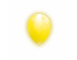 Gele Led Ballonnen 26cm 5st