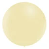 Gele Reuze Ballon Pastel XL 91cm