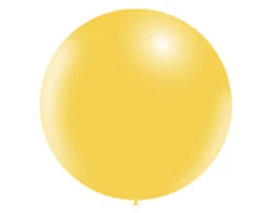 Gele Reuze Ballon XL 91cm