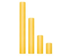 Gele Tule Rol 15cm 9m -Feestspullen Winkel gele tule rol 15cm 9m 2